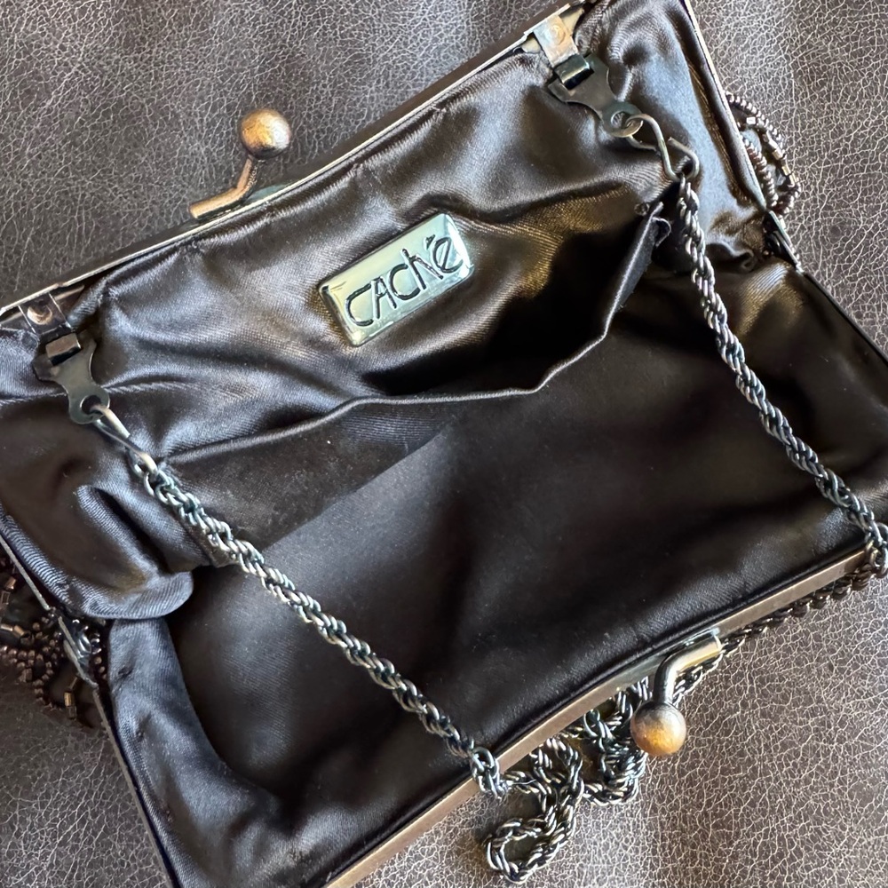 Cache Copper Beaded Evening Bag - Picture 6 of 6